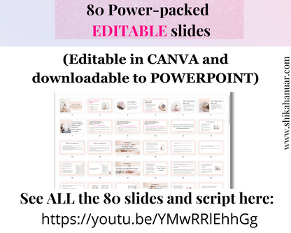 Done-for-you 'Overcome People Pleasing' Masterclass, Script and Workbook