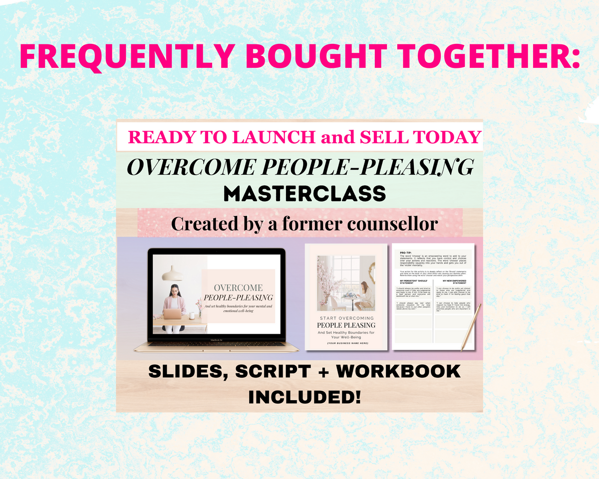 High-Converting Sales Page for 'Overcome People-pleasing' Masterclass