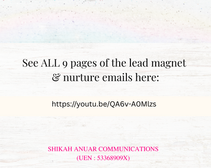 List-building kit for coaches : Manage stress with self-compassion Edition (irresistible lead magnet + email nurture campaign included)