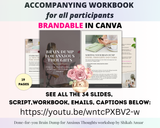 Done-for-you Brain Dump for Anxious Thoughts workshop (workshop, workbook, launch emails, social media captions and images, script included)