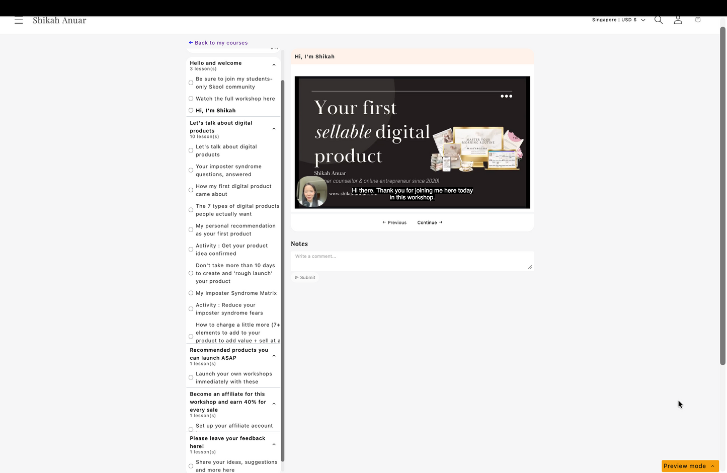 (Workshop) Your first sellable digital product
