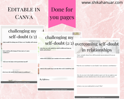 11 Self Esteem Tools (ready to sell or use with clients)