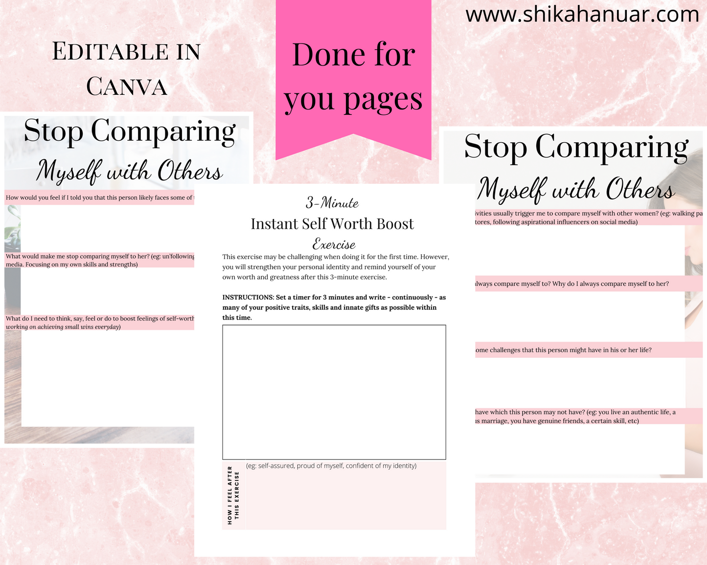 11 Self Esteem Tools (ready to sell or use with clients)