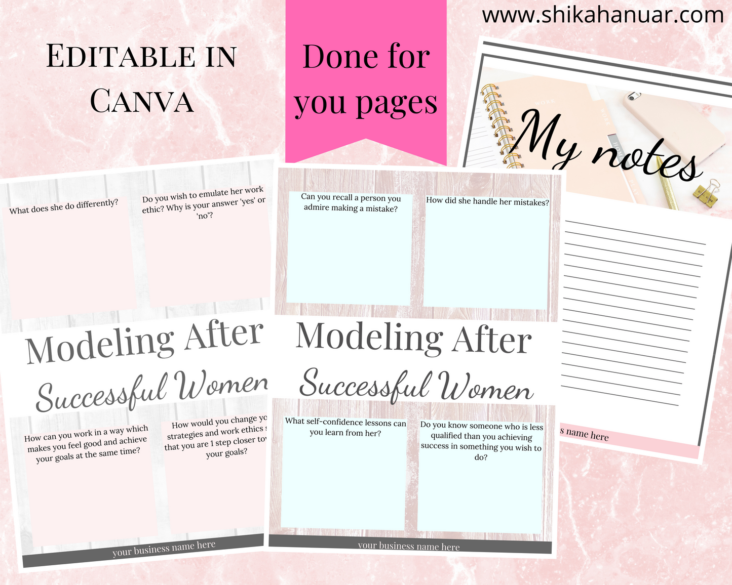 11 Self Esteem Tools (ready to sell or use with clients)