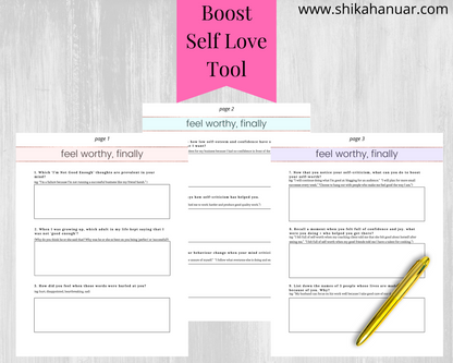 The Self Love Guide (ready to sell or use with clients)