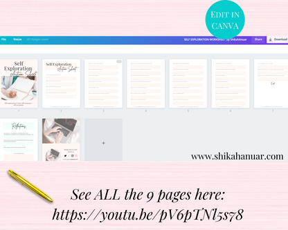 Self Exploration Coaching Tool (ready to sell + use with clients)