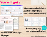 Done-for-you 'Overcome Negative Self-Talk' Masterclass, Script and Workbook