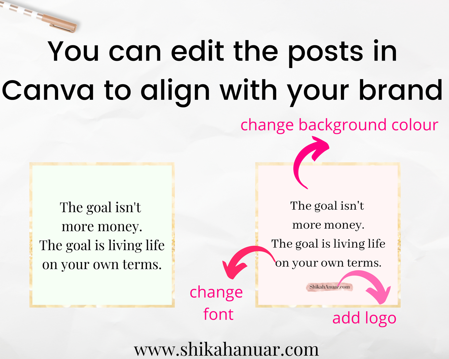 60 Goal-Setting Instagram Posts (for life coaches)