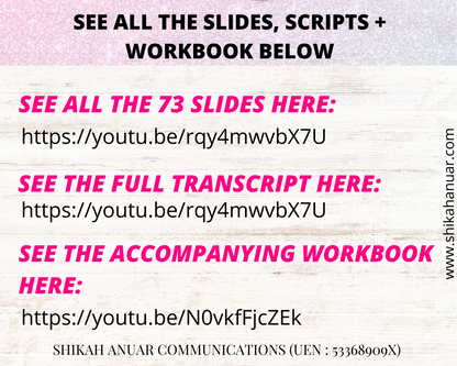 Done-for-you 'Achieve Your Goals' Masterclass, Script and Workbook