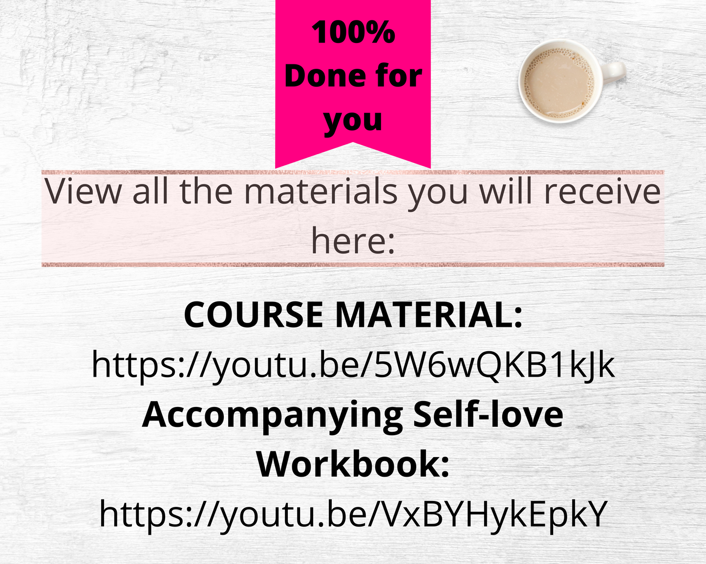 Done-for-you 14-Day Self-love Course (ready to launch and sell)