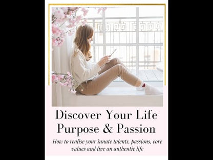 Discover Your Life Purpose & Passion Workbook (ready to sell or use with clients)